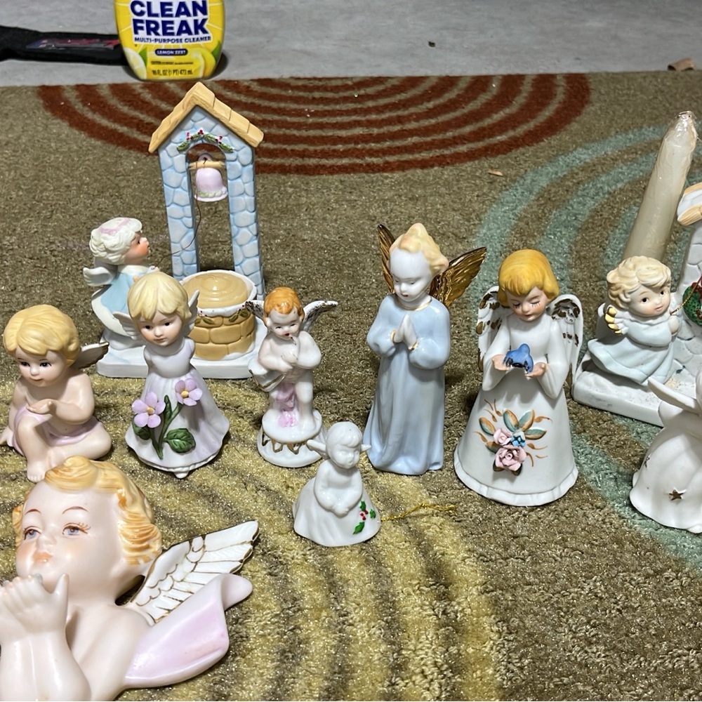 Ceramic Angel Figurine Collection